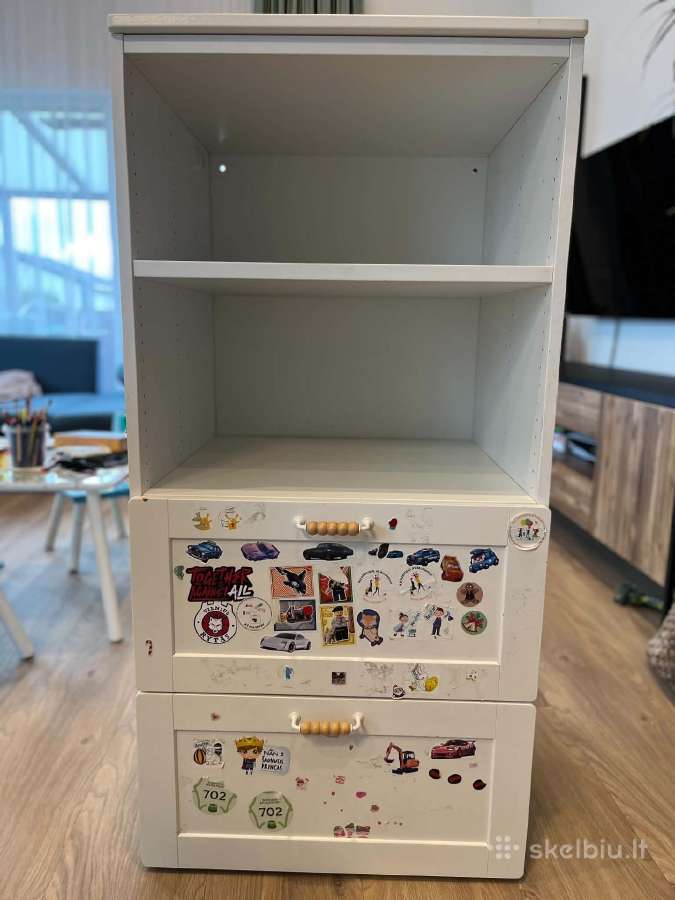Ikea Smstad / Platsa Knygų spinta, balta - nuotraukos Nr. 2