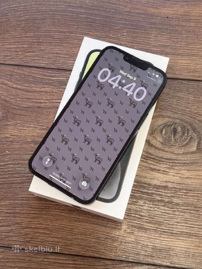 Apple iPhone 14 128gb Black - nuotraukos Nr. 3
