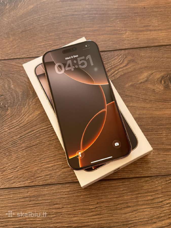 Apple iPhone 16 Pro Max 256gb Desert Titanium - nuotraukos Nr. 3