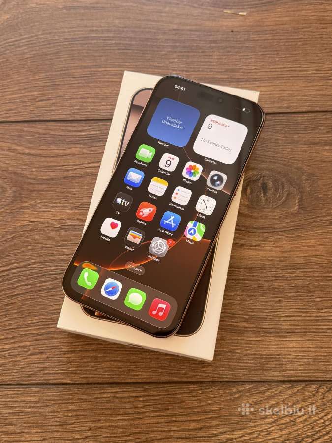 Apple iPhone 16 Pro Max 256gb Desert Titanium - nuotraukos Nr. 4