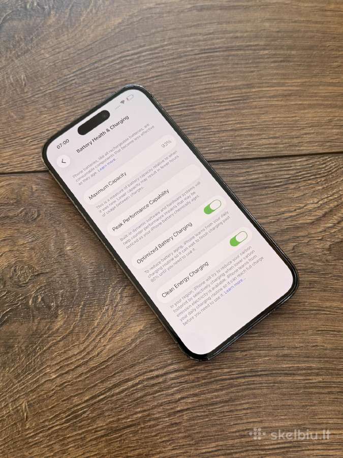 Apple iPhone 14 Pro 128gb Space Black - nuotraukos Nr. 6
