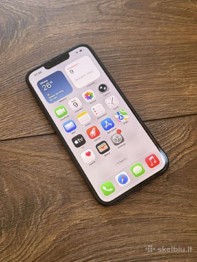 Apple iPhone 14 128gb Black 10/10 - nuotraukos Nr. 4