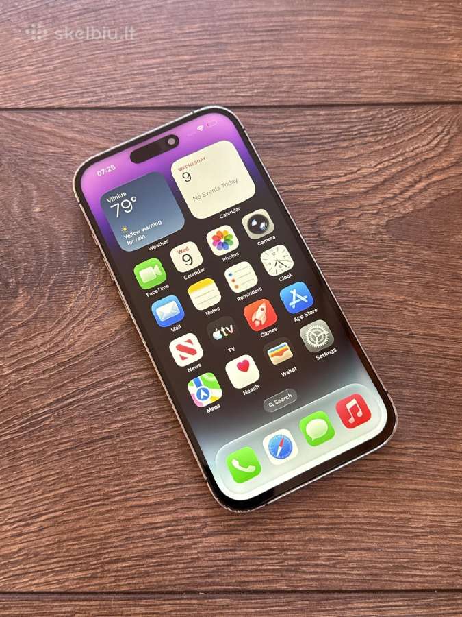 Apple iPhone 14 Pro 128gb Deep Purple - nuotraukos Nr. 4