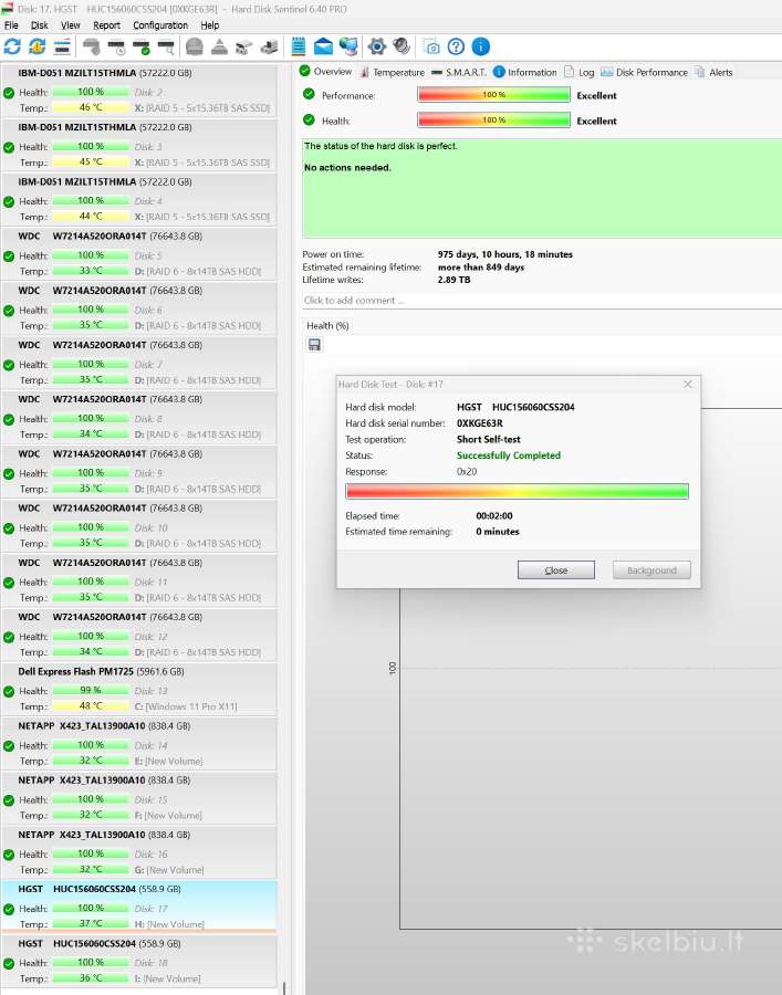 2.5" Sas HDD Sshd 146gb 1tb 1.2tb 1.8tb 2tb 2.4tb - nuotraukos Nr. 17