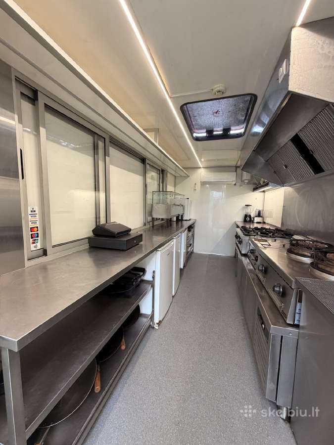 Parduodama foodtruck priekaba - nuotraukos Nr. 2
