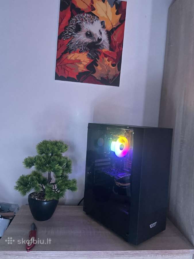 Gaming Pc i7-6700gtx 1060 6gbddr4ssd+rgb - nuotraukos Nr. 5