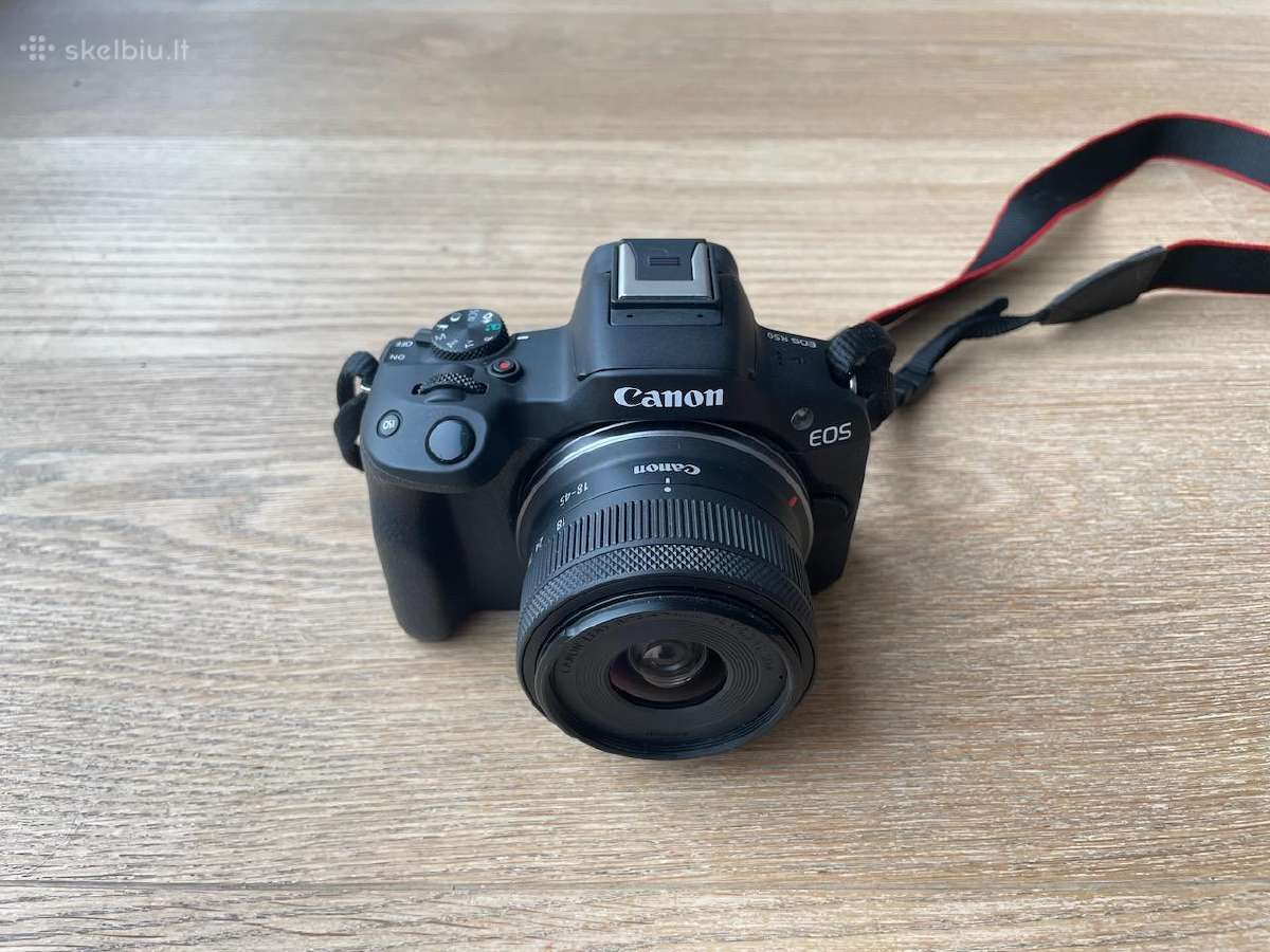Canon EOS R50 + Rf-s 18-45mm F4.5-6.3 Is Stm - nuotraukos Nr. 4