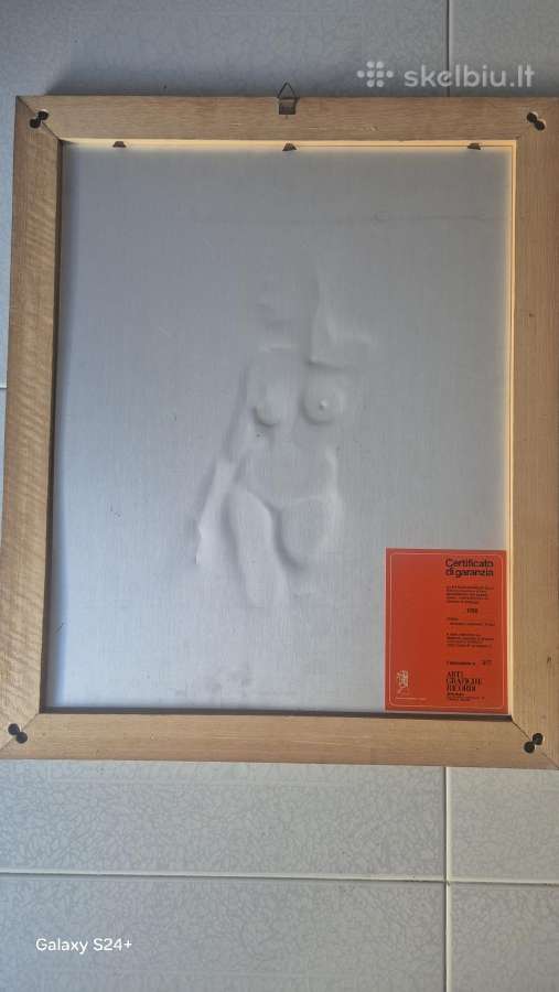 Marcello Vettor Nr. 307/1000 metalo realjefas - nuotraukos Nr. 8