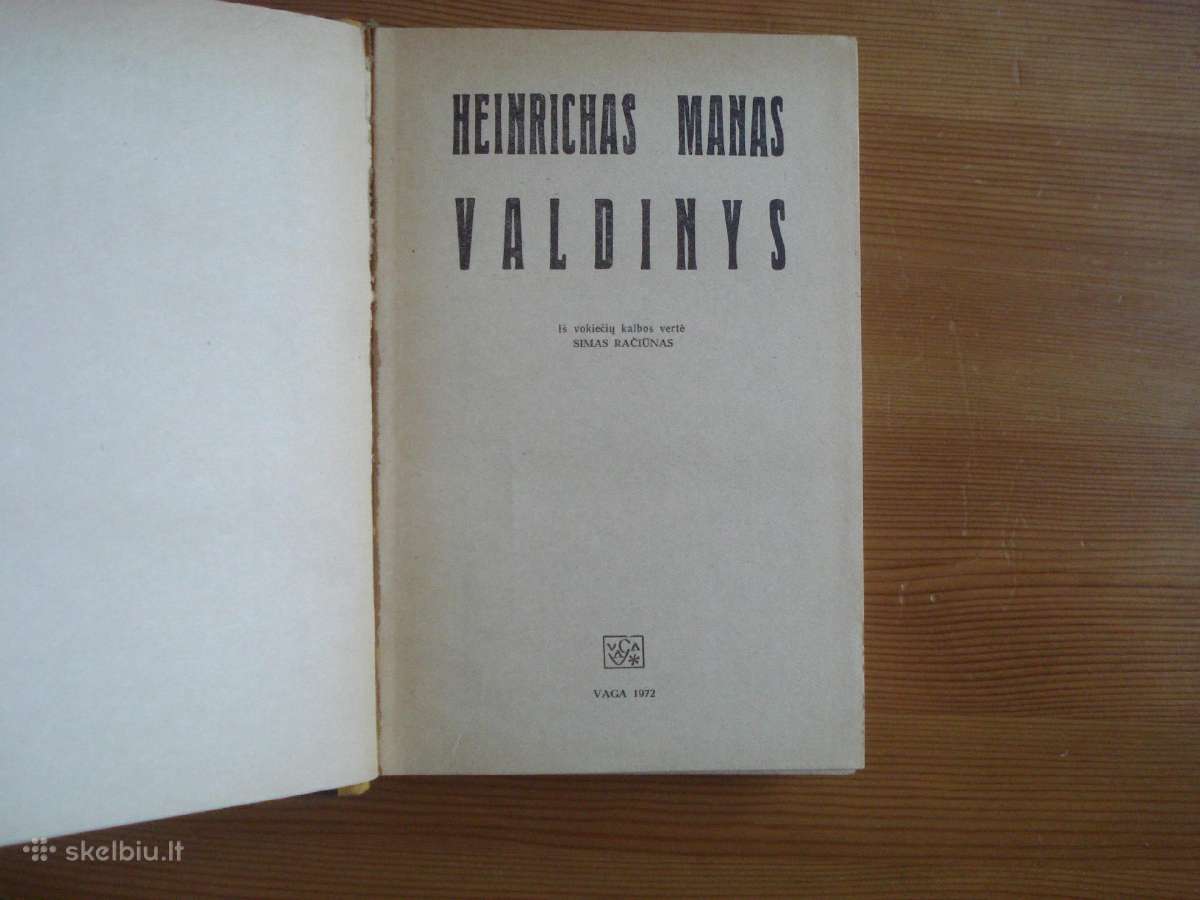 Heinrichas Manas "Valdinys" - nuotraukos Nr. 2