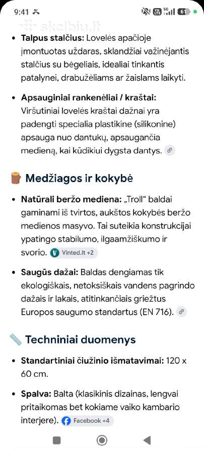 Troll de lux supama lovyte su stalciumi. - nuotraukos Nr. 8
