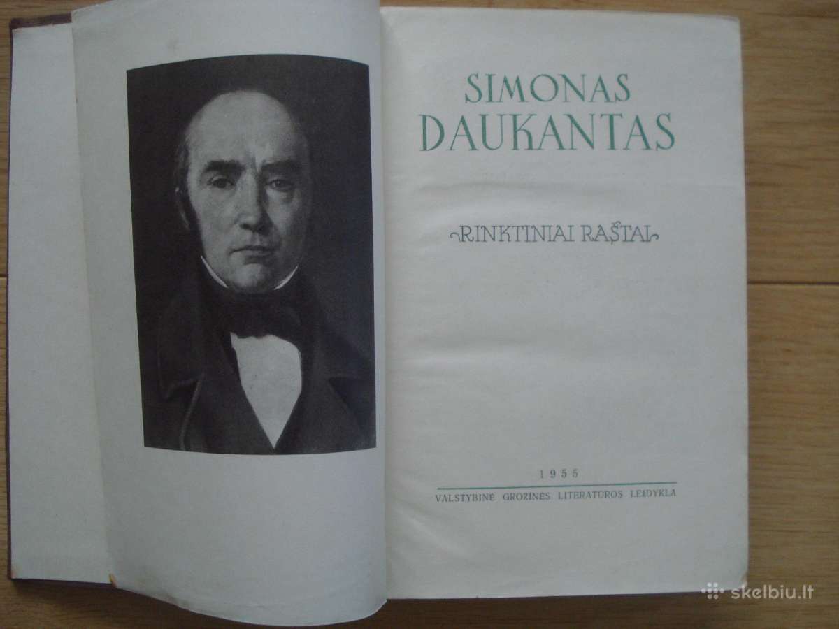 Simonas Daukantas "Rinktiniai raštai" - nuotraukos Nr. 2