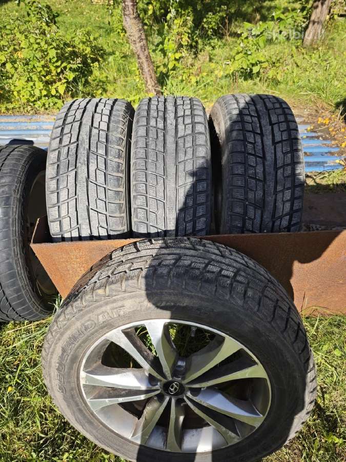 R18 Hyundai originalūs ratlankiai su padangomis - nuotraukos Nr. 3