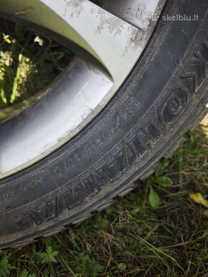 R18 Hyundai originalūs ratlankiai su padangomis - nuotraukos Nr. 4