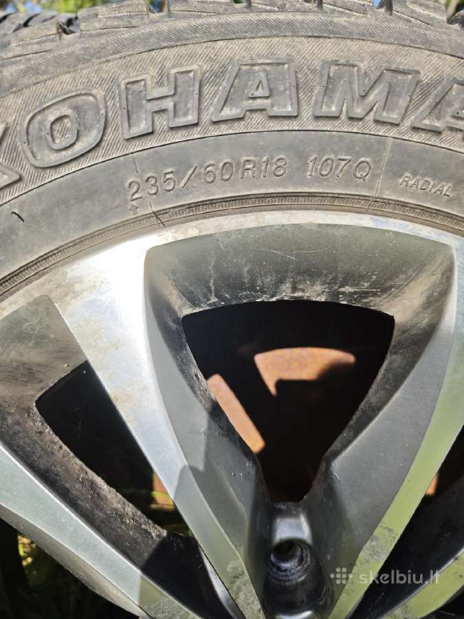 R18 Hyundai originalūs ratlankiai su padangomis - nuotraukos Nr. 5