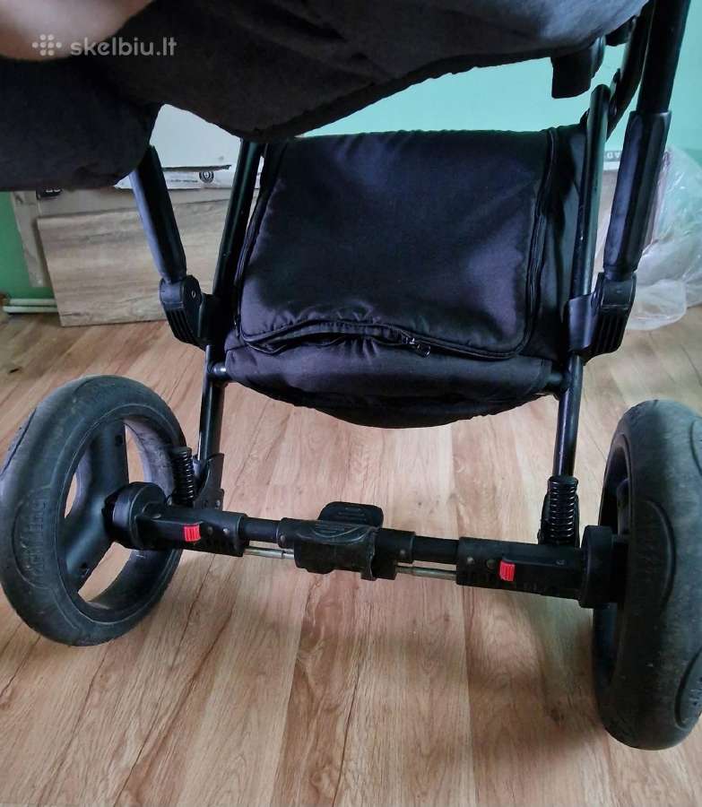 Naudotas 3in1 vežimas. Visos dalys, adapteriai. - nuotraukos Nr. 7