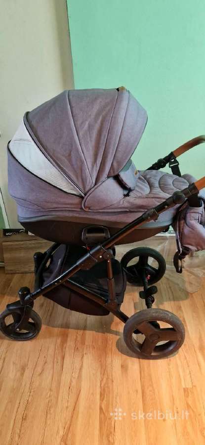 Naudotas 3in1 vežimas. Visos dalys, adapteriai. - nuotraukos Nr. 16