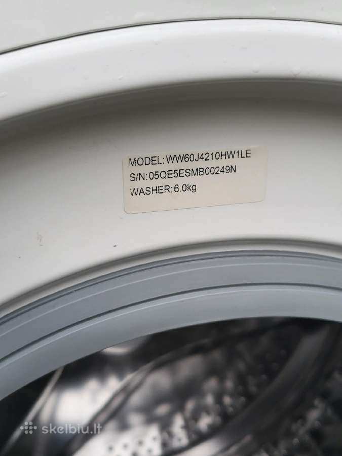 Samsung skalbimo masina - nuotraukos Nr. 4