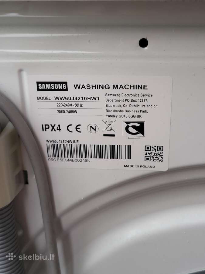 Samsung skalbimo masina - nuotraukos Nr. 9