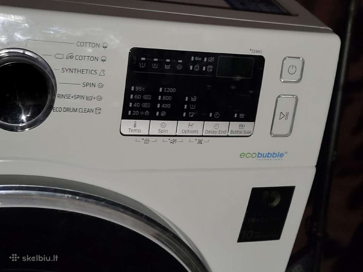 Samsung skalbimo masina - nuotraukos Nr. 12
