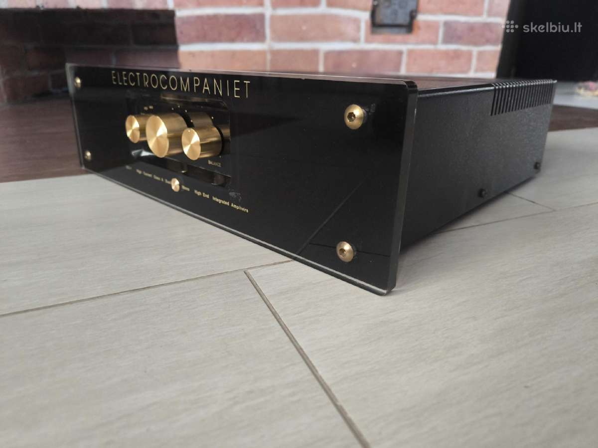 Electrocompaniet Eci-1 High End stiprintuvas - nuotraukos Nr. 3
