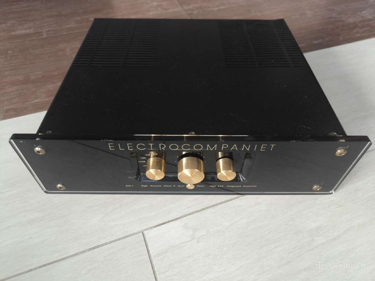 Electrocompaniet Eci-1 High End stiprintuvas - nuotraukos Nr. 6
