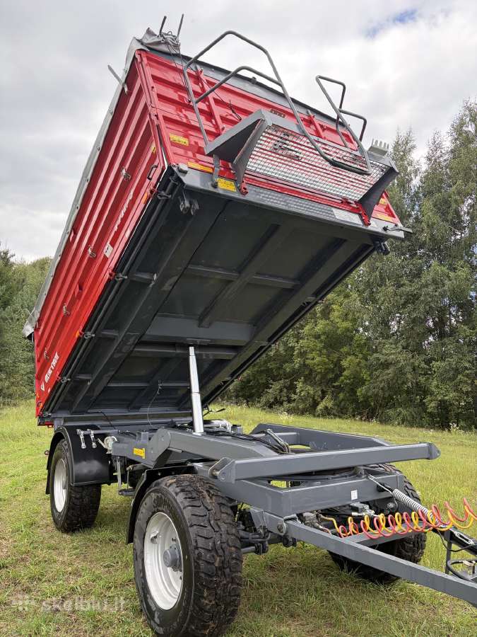Traktorinė priekaba Metal-fach T711/3 12t. - nuotraukos Nr. 6