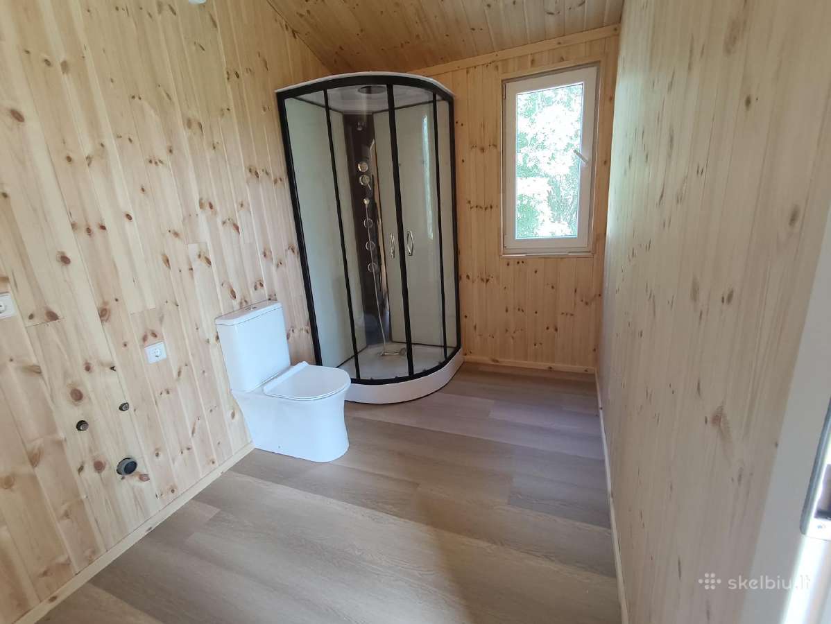 Medinių, modulinių namelių gamyba - nuotraukos Nr. 4