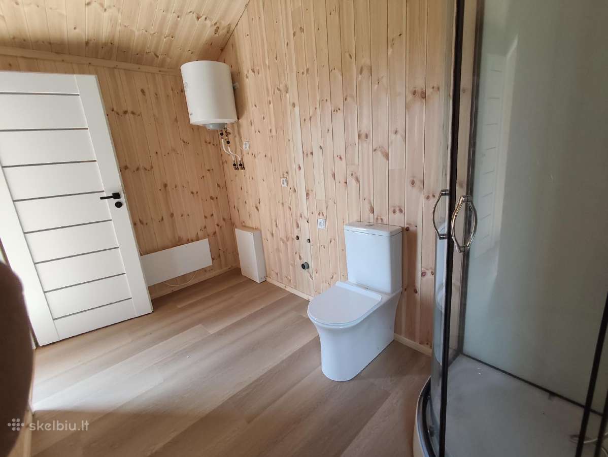 Medinių, modulinių namelių gamyba - nuotraukos Nr. 5