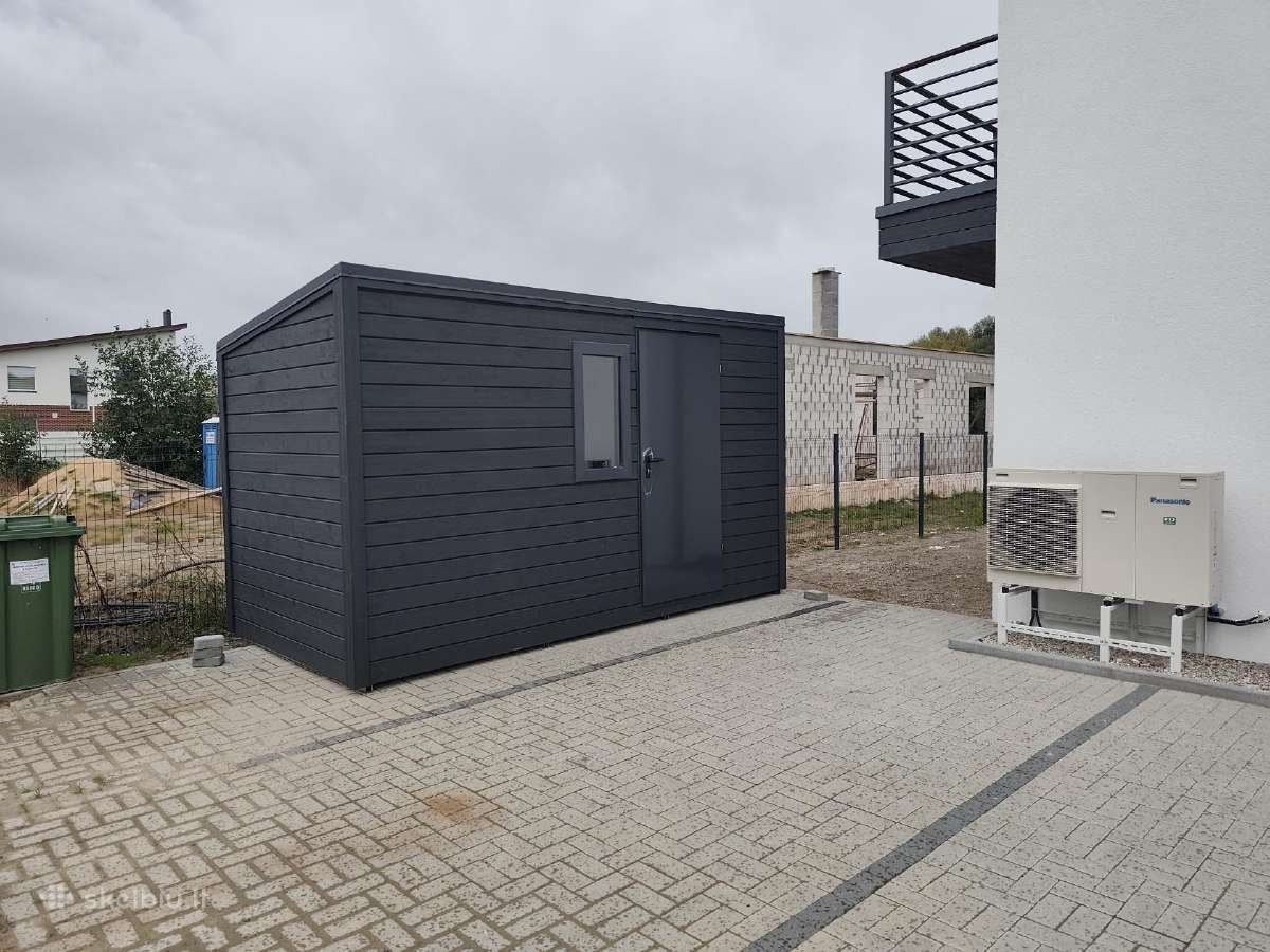 Medinių, modulinių namelių gamyba - nuotraukos Nr. 13