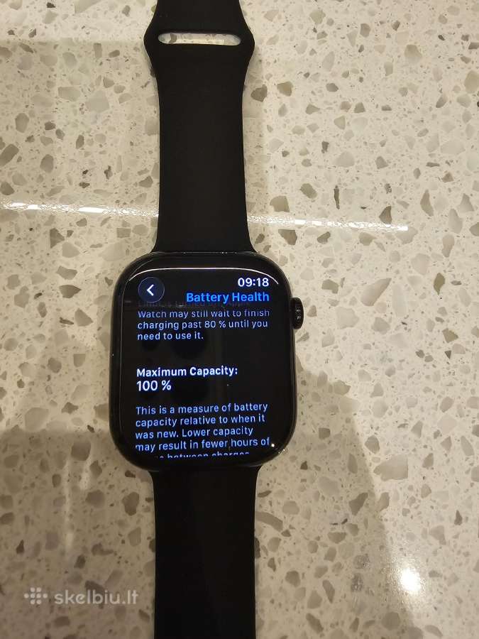 Apple watch 10 46mm 100%bat - nuotraukos Nr. 4