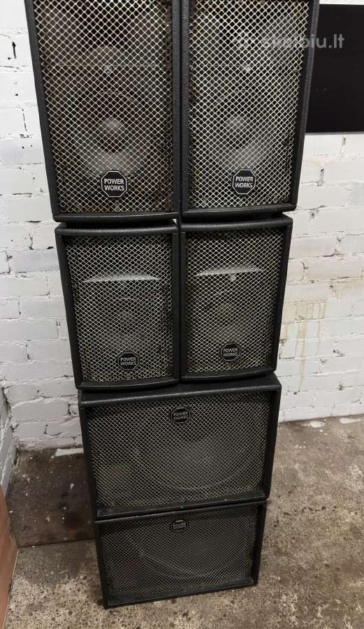 Profesionali garso sistema Hk Audio Powerworks - nuotraukos Nr. 2