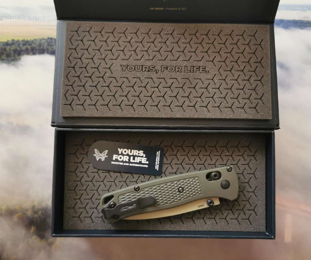 Benchmade 535tn-11 Bugout sulankstomas peilis - nuotraukos Nr. 2