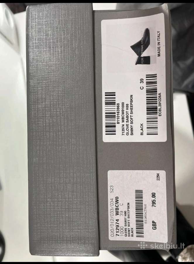 Balenciaga Glove Sabot, 39 dydžio basutės - nuotraukos Nr. 6