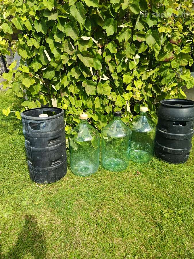Parduodu 20ltr, stiklainius, vieneto kaina 20 Eu, - nuotraukos Nr. 2