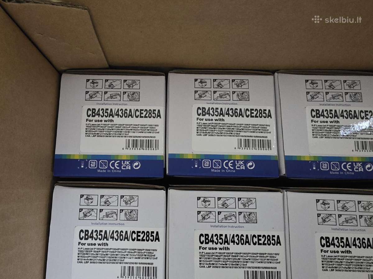 Hp Cb435a / Cb436a / Ce285a toneriai - nuotraukos Nr. 2