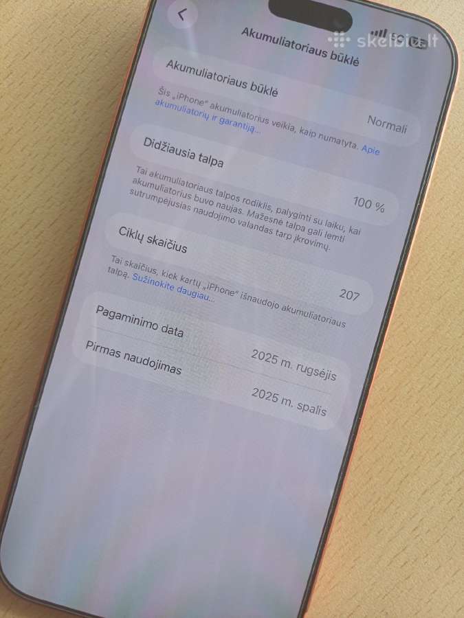 iPhone 17 Pro Max 256 - nuotraukos Nr. 3