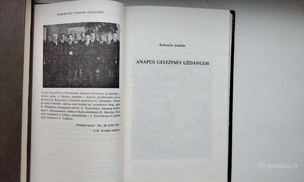 Juozas Urbšys. Atsiminimai. 1990 m. leid. - nuotraukos Nr. 8