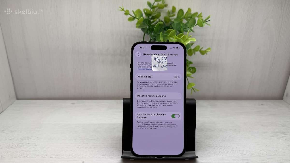 iPhone 14 pro -128gb 100% baterija ir garantija! - nuotraukos Nr. 2