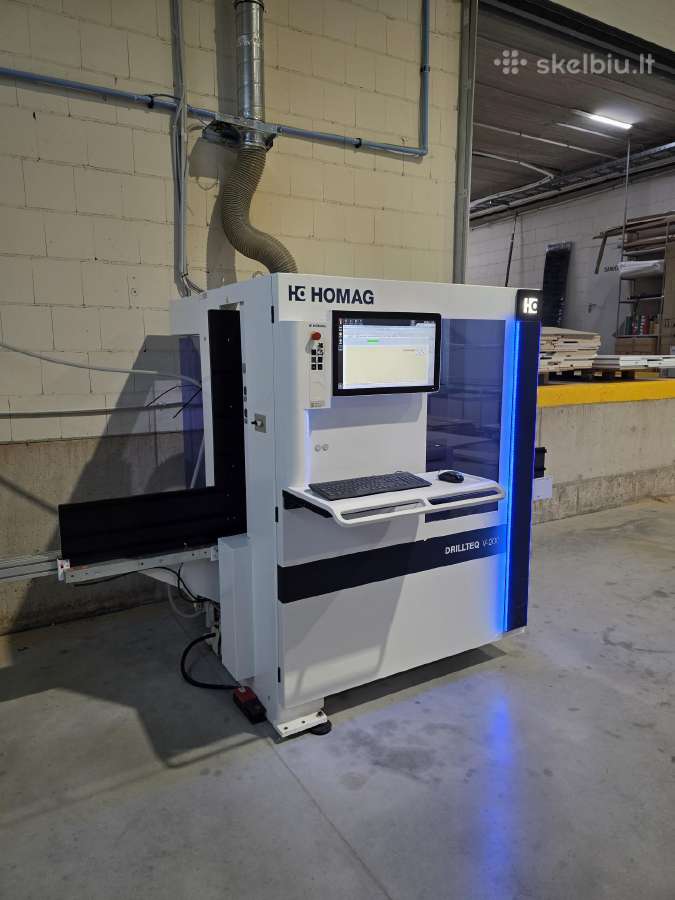 Homag Drillteq V-200 CNC gręžimo staklės - nuotraukos Nr. 3