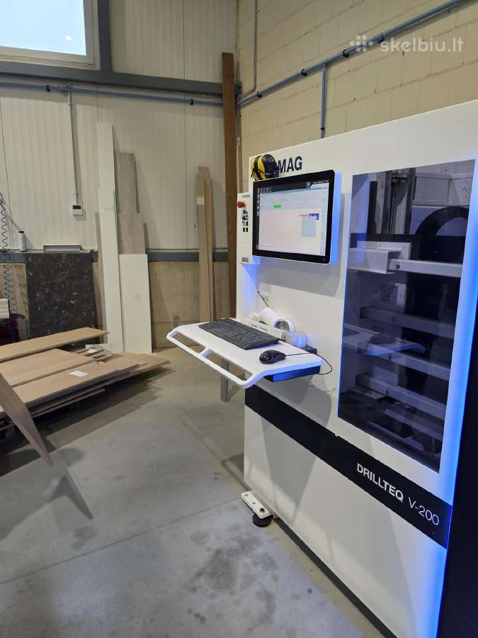 Homag Drillteq V-200 CNC gręžimo staklės - nuotraukos Nr. 8