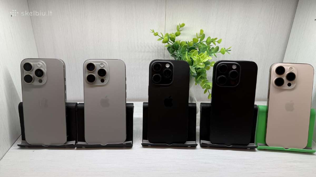 16 pro 128, 256,512gb ekspoziciniai su garantija! - nuotraukos Nr. 5