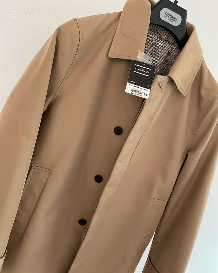 Vyriškas klasikinis Topman paltas, XS - nuotraukos Nr. 2