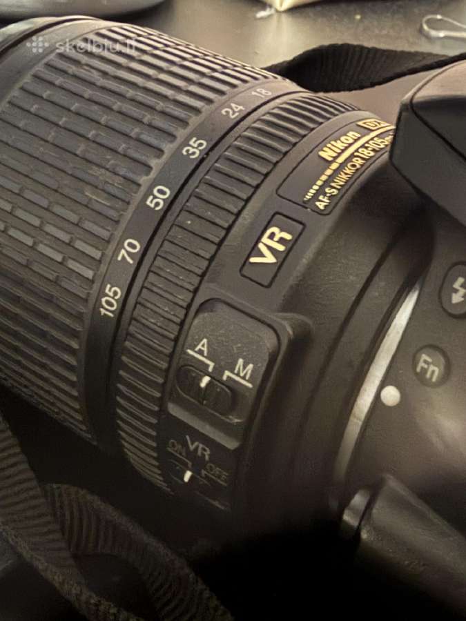 Nikon objektyvas Afs-nikkor 18-105mm 1:3.5-5.6 G - nuotraukos Nr. 3