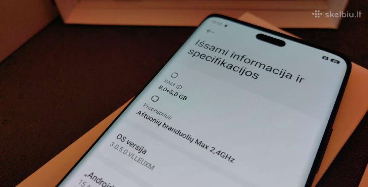 Xiaomi 13lite 5G 16/256gb - nuotraukos Nr. 7