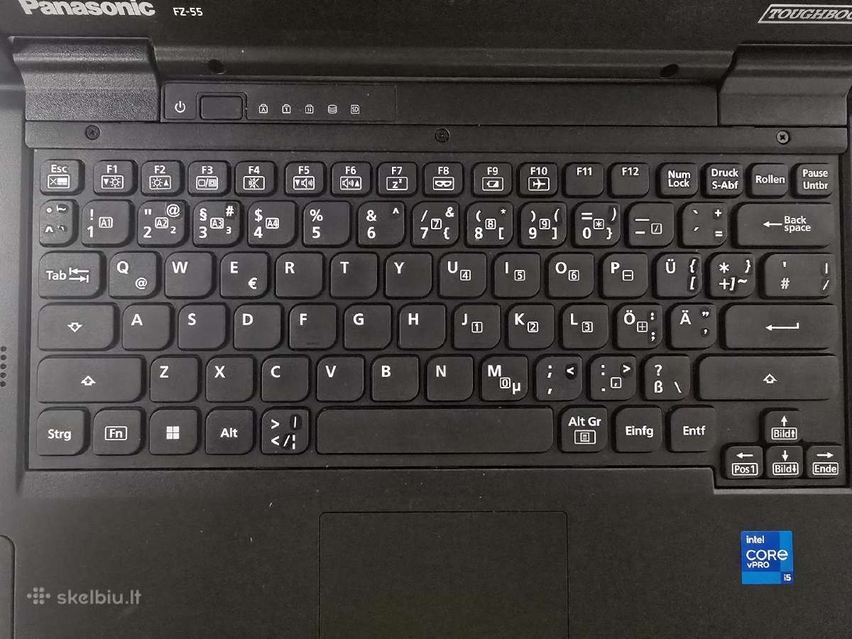 Panasonic Fz-55 Toughbook 55 rugged laptop - nuotraukos Nr. 6