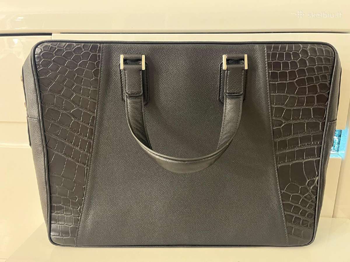 Zilli Porte Document Holder Bag Ettore Vea - nuotraukos Nr. 3