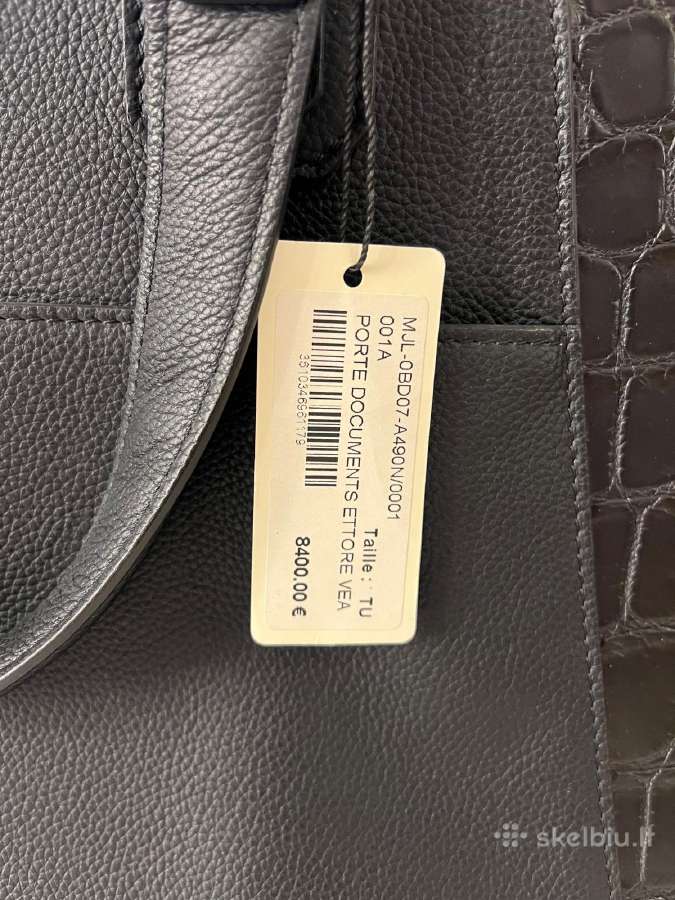 Zilli Porte Document Holder Bag Ettore Vea - nuotraukos Nr. 4