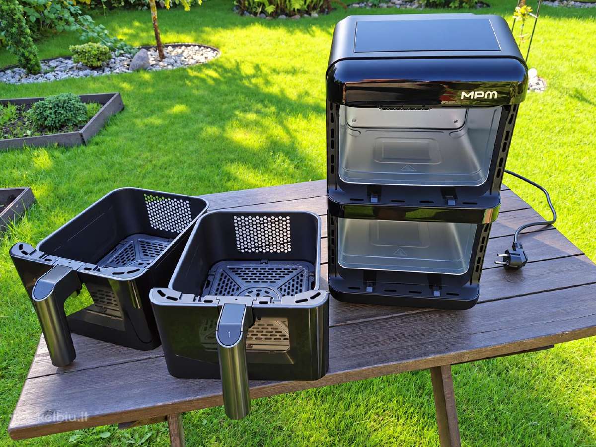 Mpm Mfr-13 karšto oro gruzdintuvė Air Fryer 12 l, - nuotraukos Nr. 7
