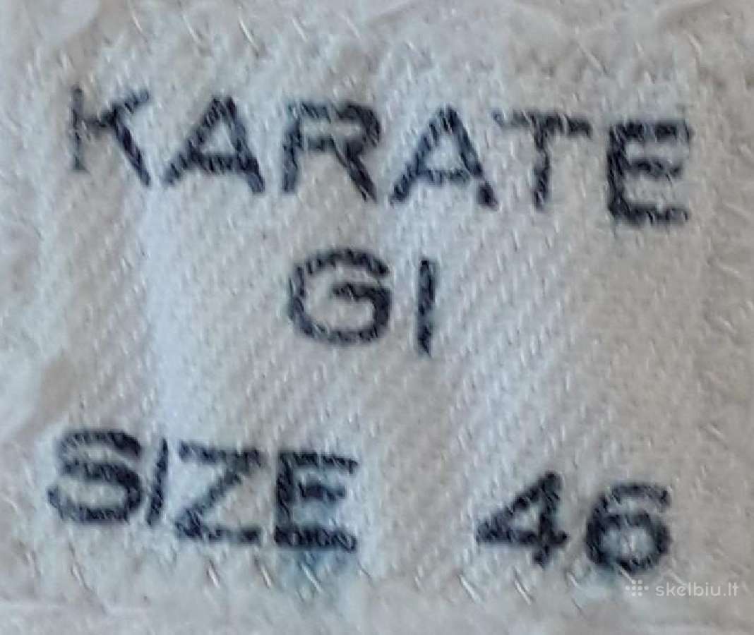 Karate kimono - nuotraukos Nr. 4