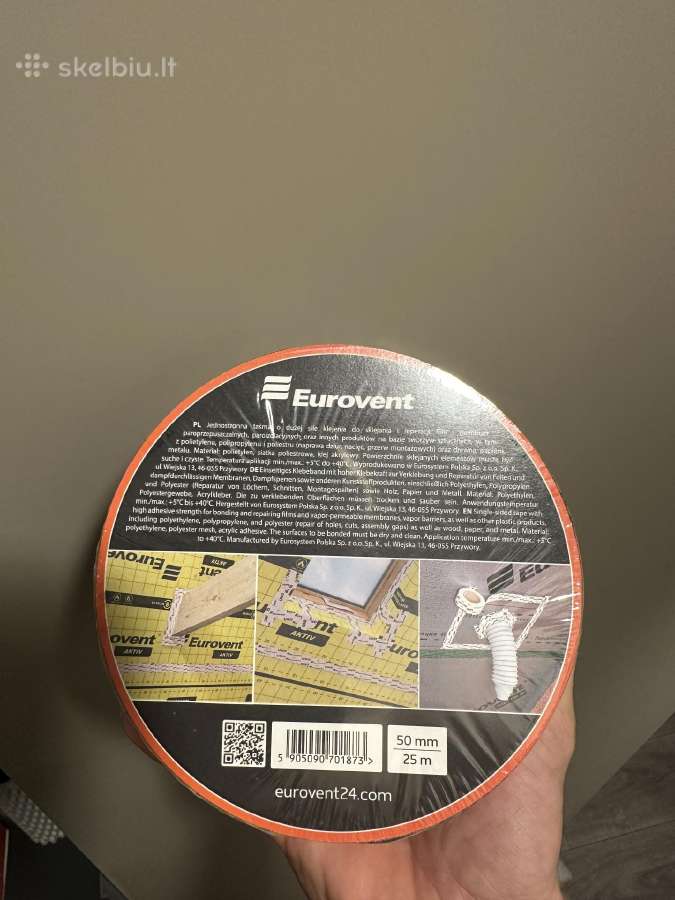 Eurovent Uno 25 m + Penosil Window & Door Elastic - nuotraukos Nr. 3